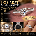 1/2 carat pave setting