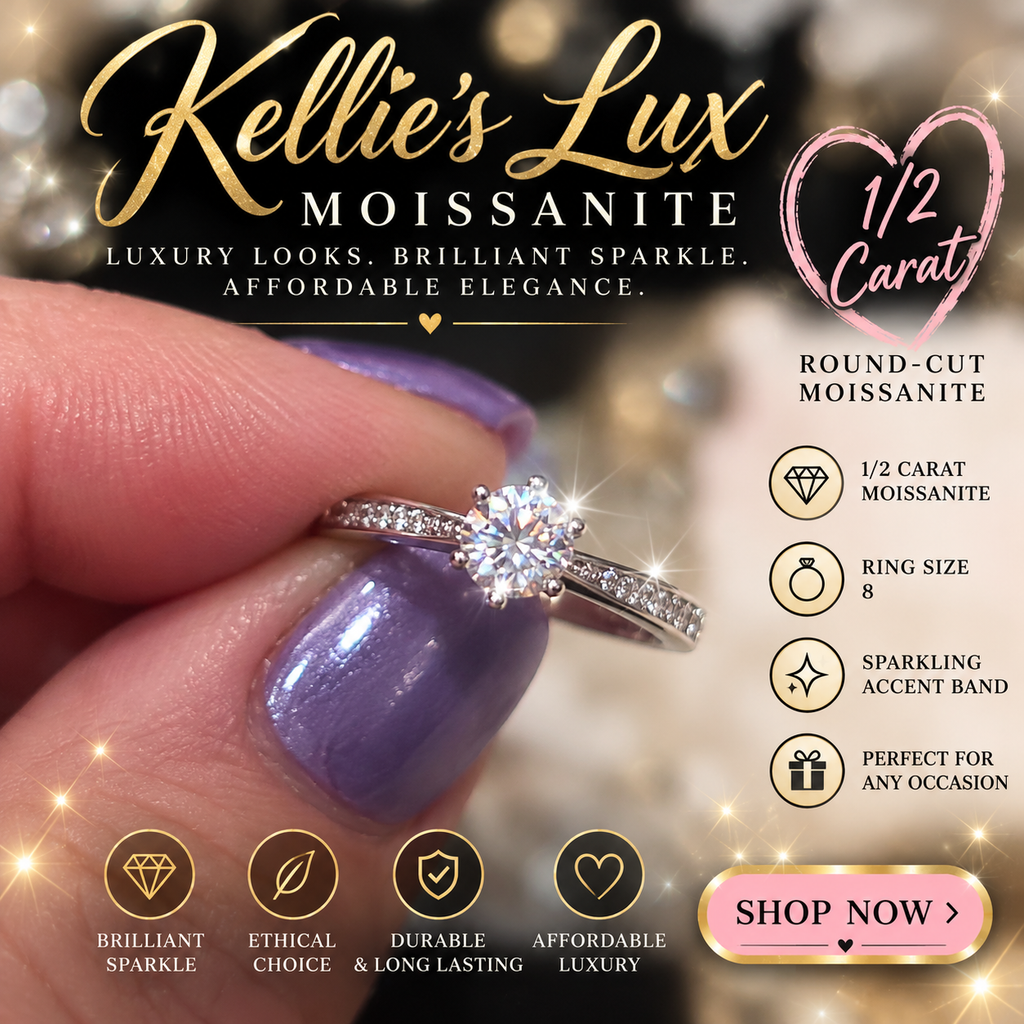 1!2 carat pave setting solitaire
