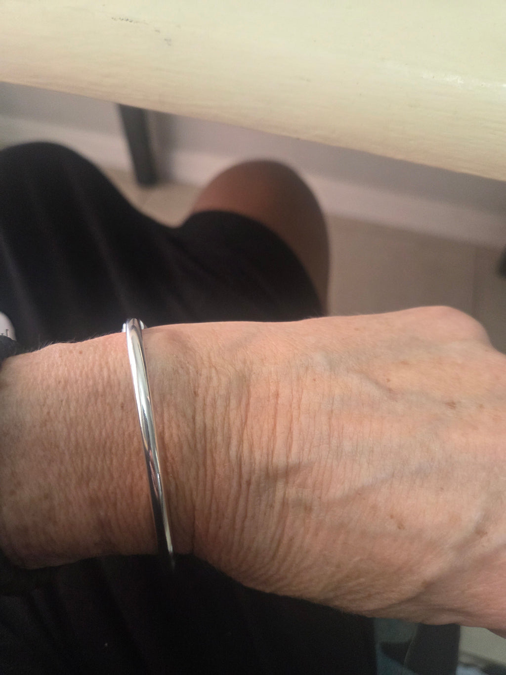 Sterling silver cuff