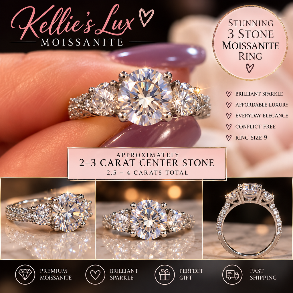 3 stone round brilliant 2 plus carats