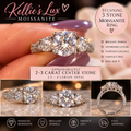 3 stone round brilliant 2 plus carats
